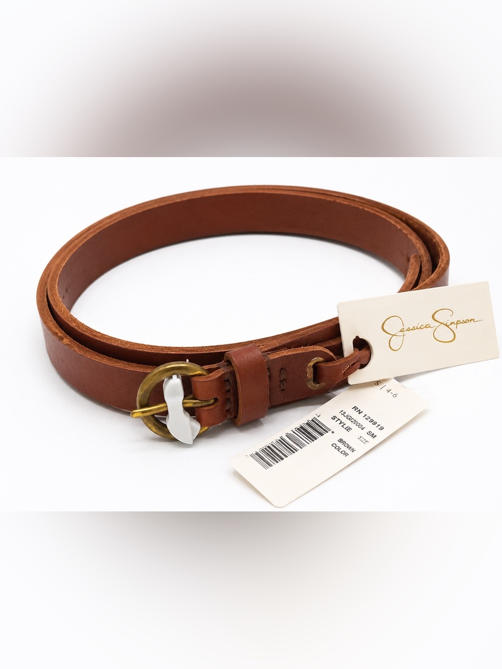 Women's Jessica Simpson Brown Belt, One Size
